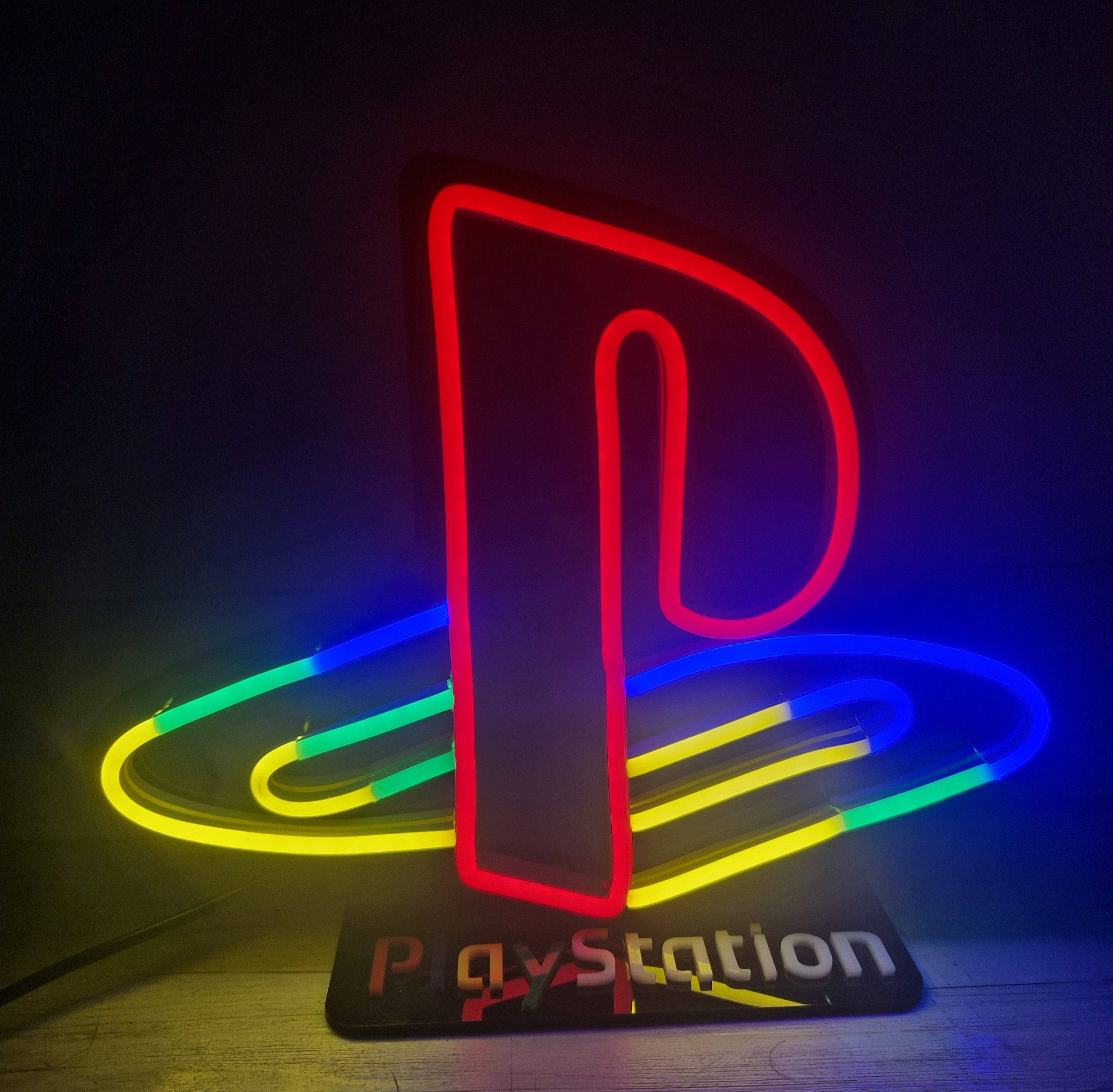 تابلو نئونی طرح PlayStation