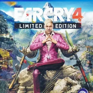 دیسک کارکرده بازی far cry 4 limited edition