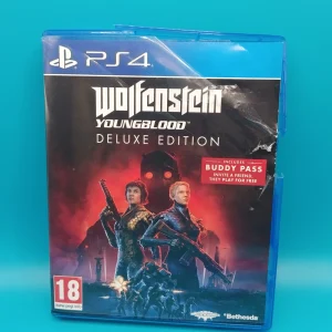 دیسک کارکرده پلی استیشن  Wolfenstein youngblood deluxe edition ps4